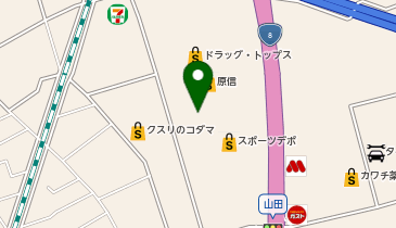 ゴルフ5 新潟黒埼インター店の地図画像