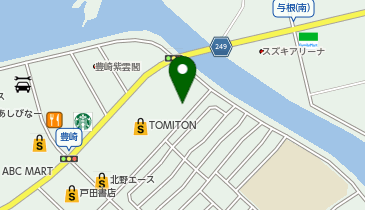 ゴルフ5 豊崎店の地図画像