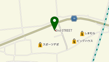 ゴルフ5 一関中里店の地図画像