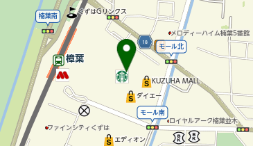 ゴルフ5 くずはモール店の地図画像