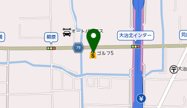 ゴルフ5 大治店の地図画像