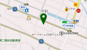 ゴルフ5 平針店の地図画像