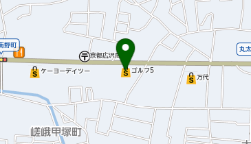 ゴルフ5 京都嵯峨店の地図画像