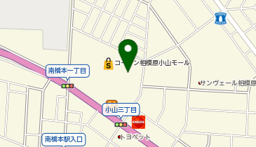 ゴルフ5 相模原店の地図画像