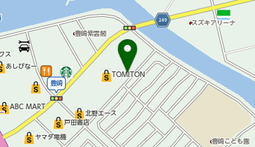 スポーツデポ 豊崎店の地図画像