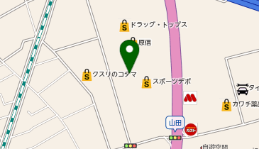 スポーツデポ 新潟黒埼インター店の地図画像