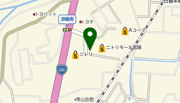 スポーツデポ ニトリモール宮崎店の地図画像