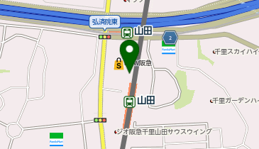 スポーツデポ デュー阪急山田店の地図画像