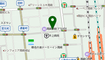 カリマ高崎の地図画像