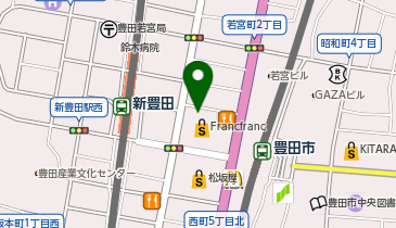 愛知会議室 レンタルスペース@名鉄 豊田市駅前店の地図画像