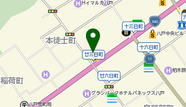 青森会議室 Regus 八戸ビジネスセンターの地図画像