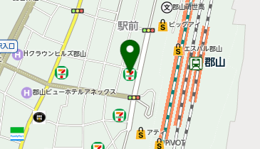 福島会議室 Regus 郡山駅前ビジネスセンターの地図画像