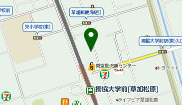 鳥貴族 獨協大学前駅店の地図画像