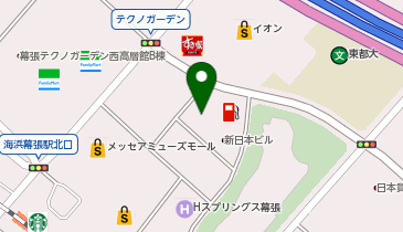 鳥貴族 海浜幕張店の地図画像