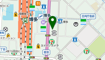 鳥貴族 博多筑紫口店の地図画像
