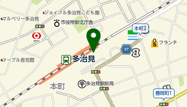 鳥貴族 多治見駅前店の地図画像