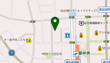 鳥貴族 仙台泉中央店の地図画像