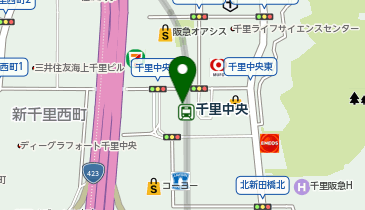 鳥貴族 せんちゅうパル店の地図画像