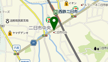 鳥貴族 西鉄二日市店の地図画像