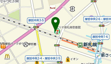 鳥貴族 シンサツBLOCK店の地図画像