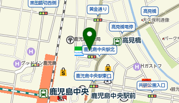 鳥貴族 鹿児島中央駅店の地図画像