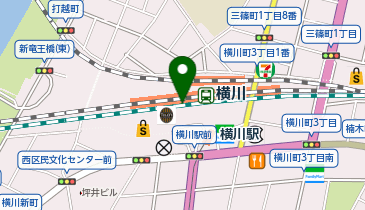 鳥貴族 アイスタ横川店の地図画像