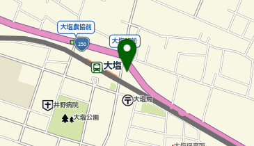 ITTO個別指導学院 大塩校の地図画像