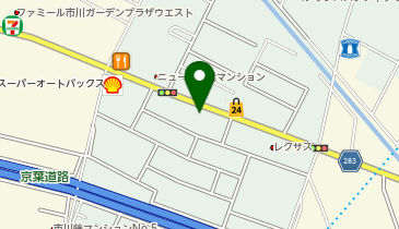 ITTO個別指導学院 下総中山校の地図画像