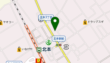 ITTO個別指導学院 北本中央校の地図画像