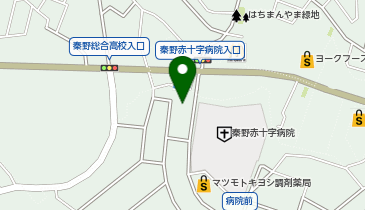 ITTO個別指導学院 秦野南が丘校の地図画像