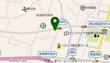 ITTO個別指導学院 東広島西条校の地図画像