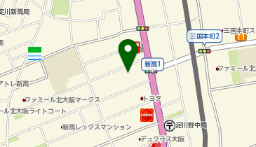 ITTO個別指導学院 阪急三国校の地図画像