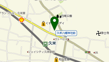 ITTO個別指導学院 松山久米校の地図画像