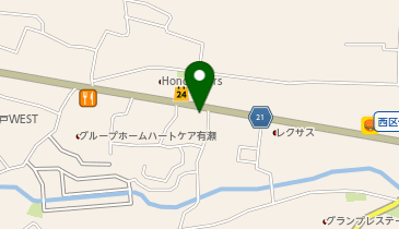 ITTO個別指導学院 有瀬校の地図画像