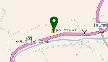 ドラッグセイムス 伊賀青山店の地図画像