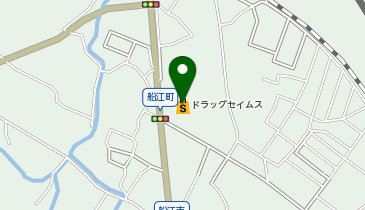 ドラッグセイムス 松阪船江店の地図画像