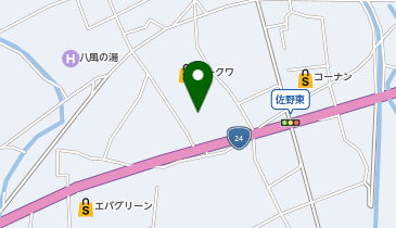 ドラッグセイムス かつらぎ佐野店の地図画像