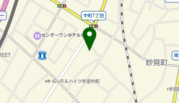 ドラッグセイムス 半田中町店の地図画像