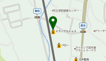 ドラッグセイムス 東海加木屋店の地図画像