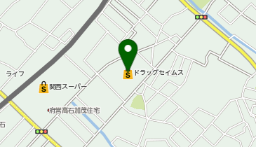 ドラッグセイムス 高石加茂店の地図画像