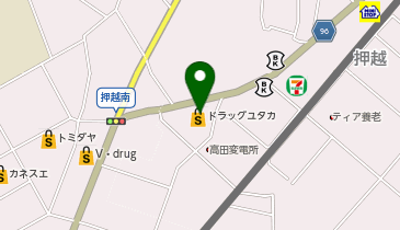 ドラッグユタカ 養老店の地図画像