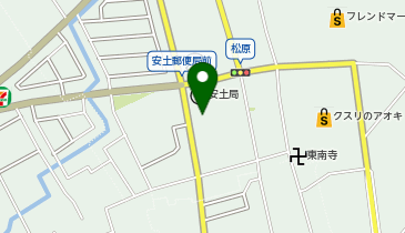 ドラッグユタカ 安土店の地図画像