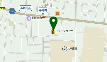 ドラッグユタカ 大垣南店の地図画像