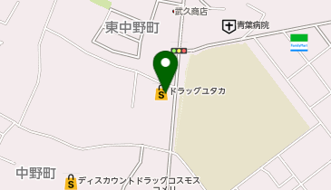 ドラッグユタカ 八日市店の地図画像