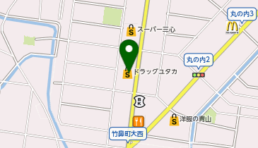 ドラッグユタカ 羽島丸の内店の地図画像