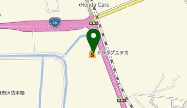 ドラッグユタカ 城陽店の地図画像