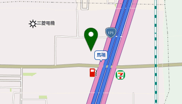 ドラッグユタカ 長岡馬場店の地図画像