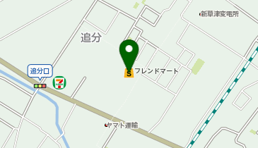 ドラッグユタカ 志津東草津店の地図画像