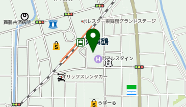 ドラッグユタカ 東舞鶴駅前店の地図画像
