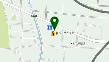 ドラッグユタカ 木戸店の地図画像